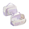 thumbnail image 1 of Hyknon Cute Pencil Cases, Large Capacity Pencil Case Pouch with Multi Compartments, Portable Durable Stationery Bag with Handheld Zipper, Multi-Functional Pen Bag for Office Travel Daily, Purple, 1 of 6