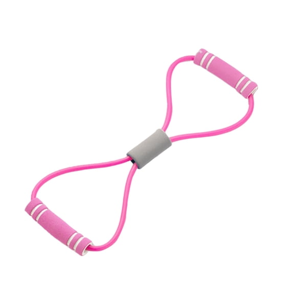Hyknon Figure 8 Resistance Bands for Women Adjustable Elastic Exercise Bands Stretch Fitness Pulling Rope for Yoga Muscle Training Wroking Out