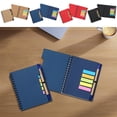 thumbnail image 1 of Hyknon Hardcover Spiral Notebook with Pen & Removable Divider Tabs Red College Ruled Journal Notebooks with Pocket Lined Note Book for Work Office Business, 1 of 7