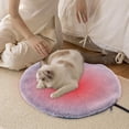 thumbnail image 1 of Hyknon Heated Cat Bed for Indoor 3-Modes Round Waterproof Heating Pad Insulated Scratch-Resistant Mat with Overheat Protection for Small Dogs Kitten, 1 of 6