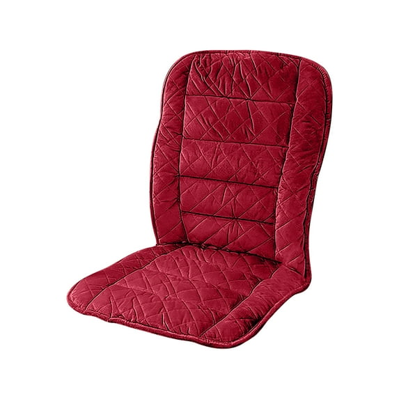 Hyknon Heated Seat Cushion Soft Thick Heating Chair Pads with Back Support Durable Warmer Chair Cushions for Cars Office Home