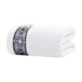 thumbnail image 1 of Hyknon Large Bath Towels Soft Quick-Drying Absorbent Bathroom Towels Thickened Shower Towels White Cotton Towels for Home Hotel (29x13.4Inch), 1 of 7