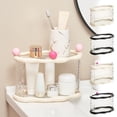 thumbnail image 1 of Hyknon Makeup Organizer, 2 Tier Bathroom Storage Rack, Clear Cloud Space-Saving Vanity Organizer Standing Holder, Acrylic Cosmetics Shelf for Perfume Skincare for Countertop Desk Bathroom Dresser (B), 1 of 7