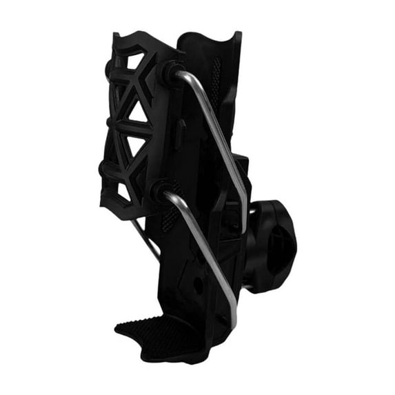 Hyknon Motorcycle Cup Holder Large Adjustable Bike Water Bottle Holder Plastic Lightweight Drink Holder for Stroller Scooter Wheelchair