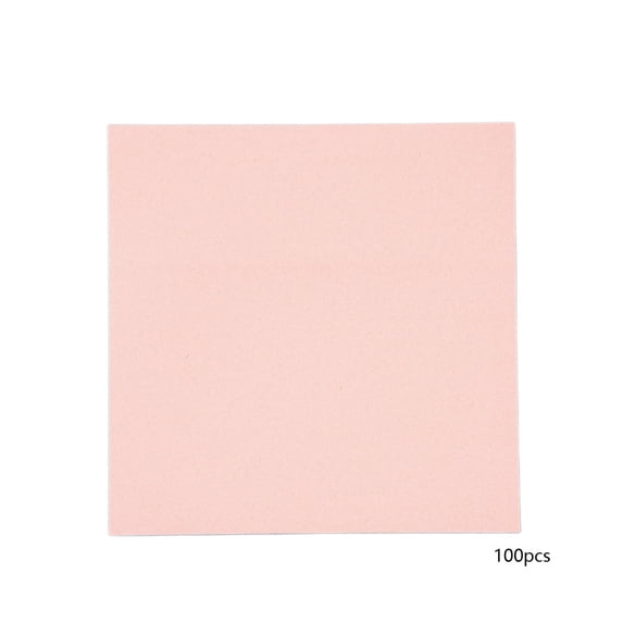 Hyknon Pastel Sticky Notes, 5 Pads, 100 Sheets Per Pad, 3x3" Self Stick Note Pads Adhesive Recyclable Memo Pad Supplies Easy to Post for Notebook Home Office Classroom