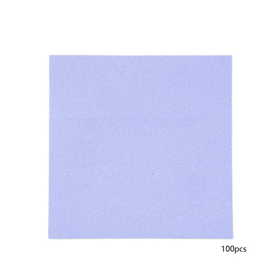 Hyknon Pastel Sticky Notes, 5 Pads, 100 Sheets Per Pad, 3x3" Self Stick Note Pads Adhesive Recyclable Memo Pad Supplies Easy to Post for Notebook Home Office Classroom