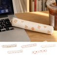 thumbnail image 1 of Hyknon Pencil Pouch Bag, Cute Fruit Print Slim Pencil Cases, Soft Quilted Portable Stationery Pouch, Lightweight Mini Storage Bag, MultiFunctional Bag for Makeup Office Travel 7.5"×1.6"×1.2", Orange, 1 of 7