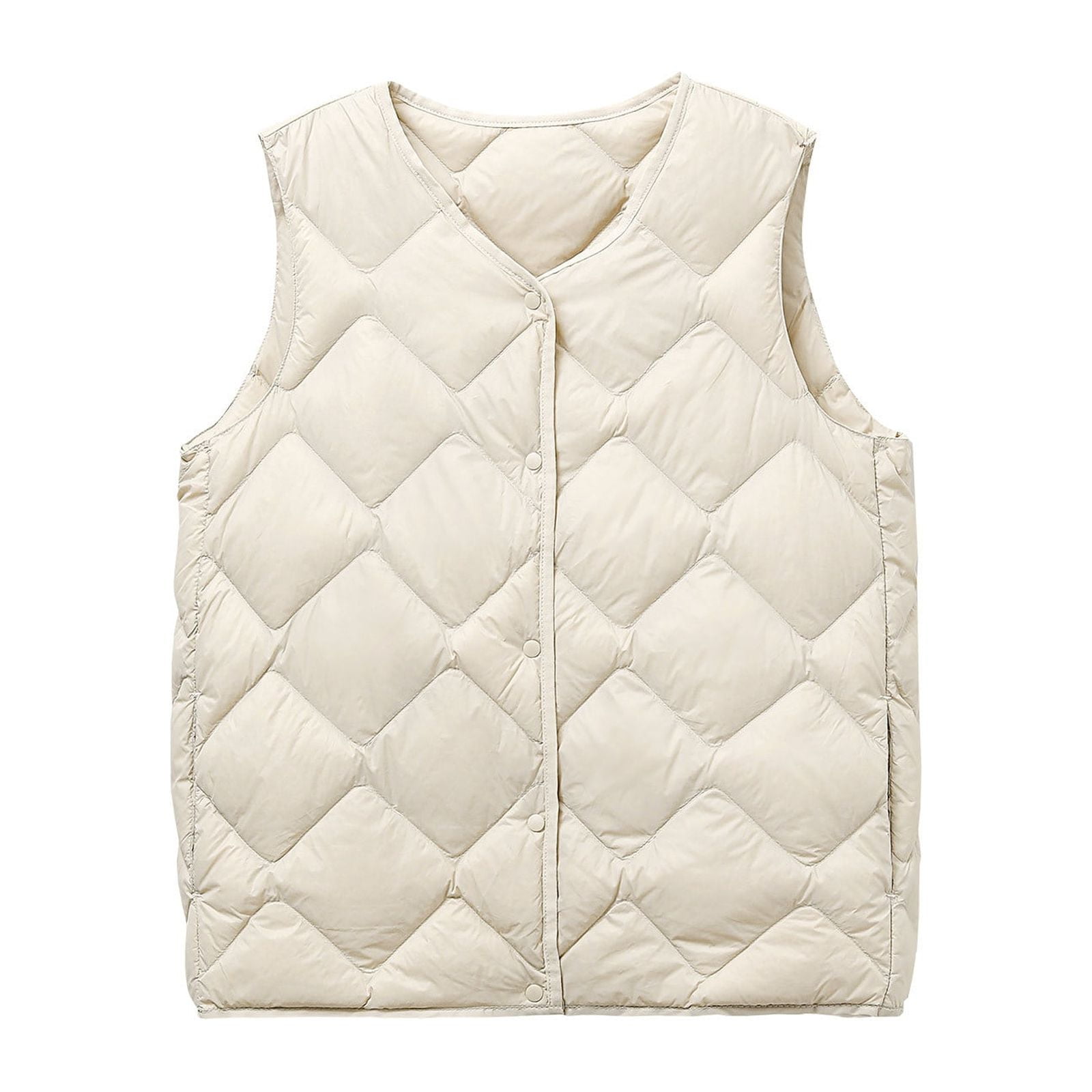 アウターその他 HUECLOSET Padding Puffer VEST SE466 Ozark Trail Women's and Women's Plus Hooded Puffer Vest, Mid