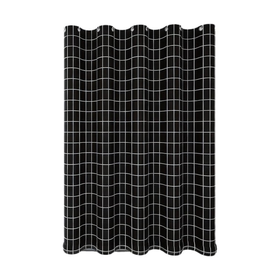 Hyknon Quick-Drying Shower Curtains Modern Bathroom Accessories for Bathroom Decor Waterproof Washable White Shower Curtain Fabric Bath Curtain for Bathtub Home Decor