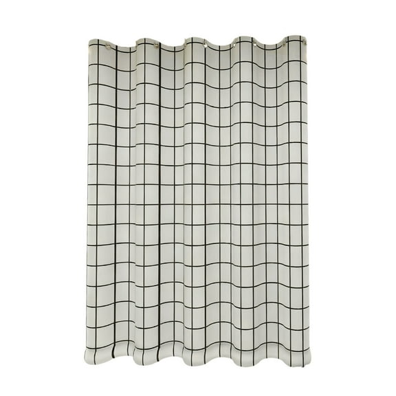 Hyknon Quick-Drying Shower Curtains Modern Bathroom Accessories for Bathroom Decor Waterproof Washable White Shower Curtain Fabric Bath Curtain for Bathtub Home Decor
