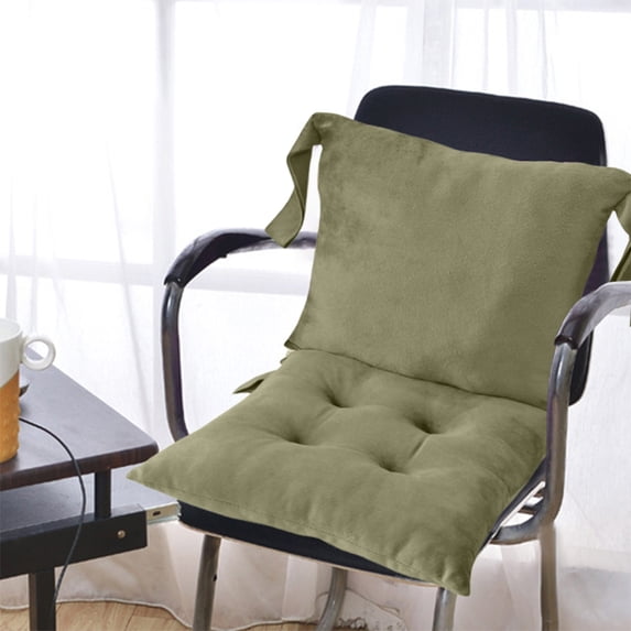 Hyknon Rocking Chair Cushions Indoor/Outdoor Seat Cushion Soft Non-Slip Low Back Cushion Tufted Patio Chair Pad Office Chair Cushion Home Decor for Home Office Garden