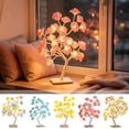thumbnail image 1 of Hyknon Room Decor, 13" LED Romantic Tabletop Rose Tree Lamp, DIY Artificial Flower Blossom Lamp, Soft Warm USB Operated, Night Light for Living Room Bedroom Christmas Home Gifts Decor, Multicolor, 1 of 7