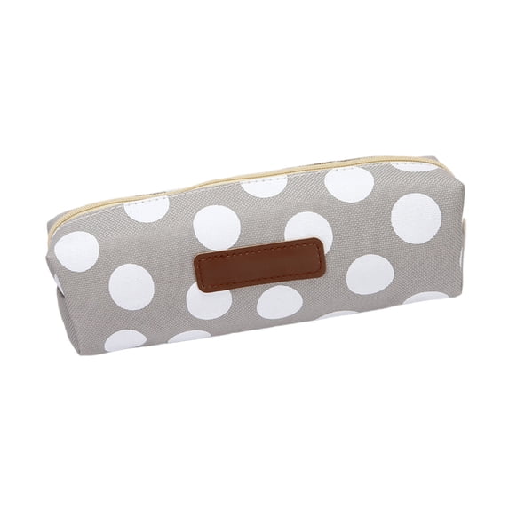 Hyknon Small Pencil Case Minimalist Waterproof Pencil Pouch with Zipper Portable Pen Storage Bag for Stationery Classroom College Office Organization