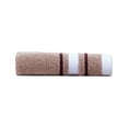 thumbnail image 1 of Hyknon Soft Bath Towels Absorbent Quick-Drying Bathroom Towels Thickened Striped Shower Towels Coffee Cotton Towels for Home Hotel (29x13.4Inch), 1 of 7