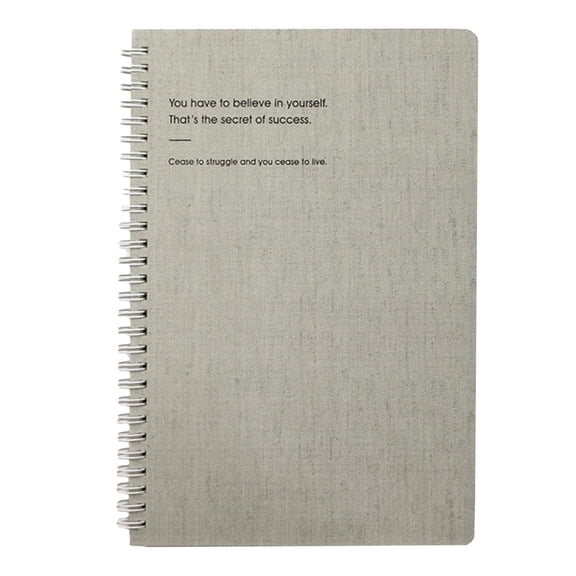 Hyknon Spiral Notebook College Ruled Lined Journal for Women Men, Hardcover Composition Notebook, Writing Note Pads for Work Office Classroom Supplies