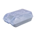 thumbnail image 1 of Hyknon Stackable Clear Shoe Boxes Dirt Proof Breathable Shoe Storage Containers Plastic Portable Shoe Organizer for Home Travel Sneakers, 1 of 6