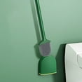 thumbnail image 1 of Hyknon Toilet Brush and Holder Set Toilet Brush, Flexible Toilet Brush Head with Silicone Bristles Drip-Proof Deep Cleaning Toilet Scrubber Wall Mounted Grip Toilet Bowl Brush Set for Bathroom, 1 of 7