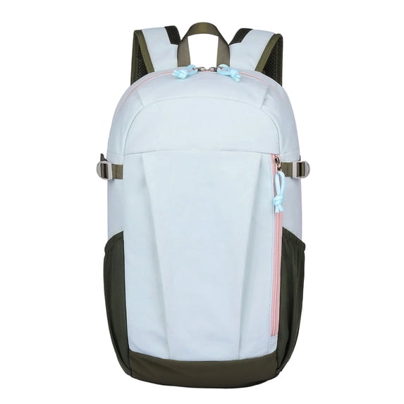 Hyknon Travel Backpack for Women Men, Large Capacity Lightweight Hiking Backpack, Minimalist Daily Leisure Sports Bag, Color Blocking Casual Bag, Daily Daypack for Camping Outdoor Activities, Blue