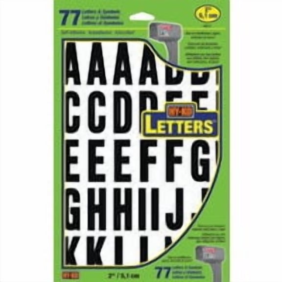 Hyko Prod. Hy-Ko 2 In. Letter Set - Pack of 8