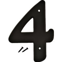 Hyko Prod. Hy-Ko Gloss Plastic House Number, Case of 6
