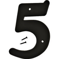 Hyko Prod. Hy-Ko Gloss Plastic House Number, Case of 6