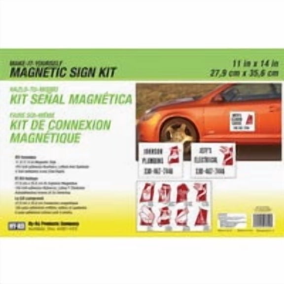 Hyko Prod. Hy-Ko Magnetic Make-It-Yourself Sign Kit - Pack of 4 Bulk Case Pack
