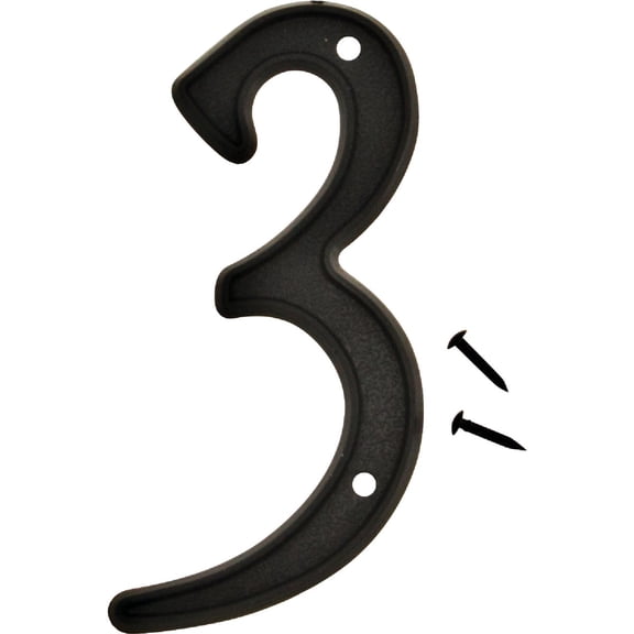 Hyko Prod. Hy-Ko Plastic Script Style Number - Pack of 8