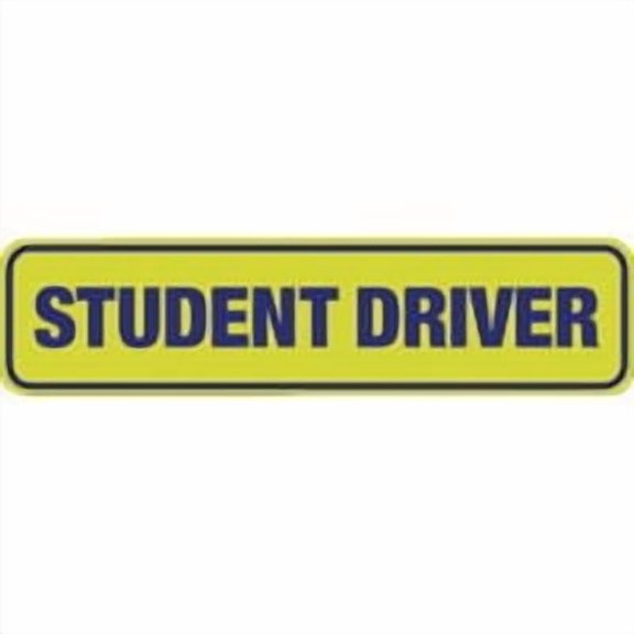 Hyko Prod. Hy-Ko Student Driver Magnet - Pack of 2 Bulk Household Pack
