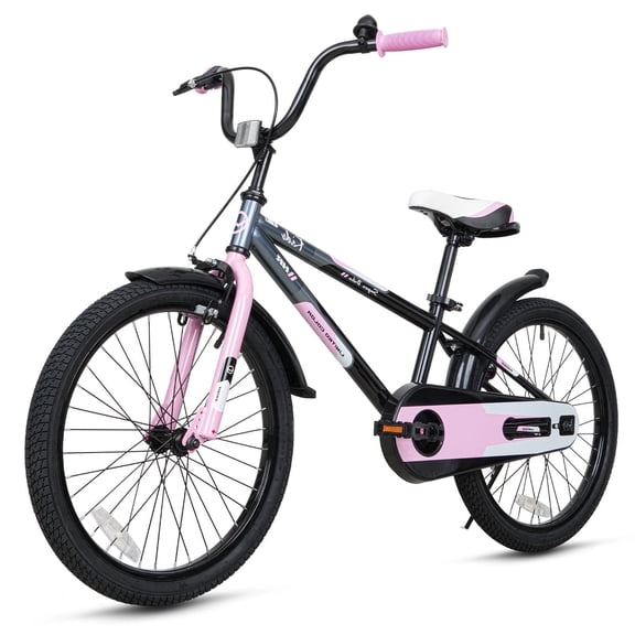 Hykolity 20 inch Kids Bike for Boy Girl Age 6–12, Kids Bicycle Fits Rider 48–62 Inch, Bmx-style Child Sport Bike with Rear Coaster Brake Front Handbrake