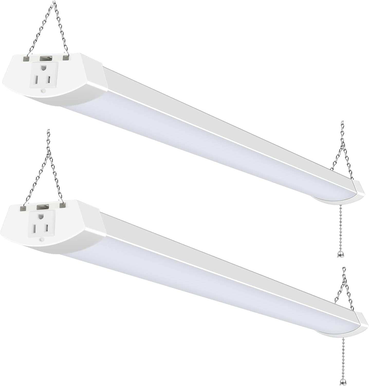 Hykolity 4FT 120W LED Shop Light Linkable, 13000lm(400w Equivalent), 5000K Utility Shop Lights
