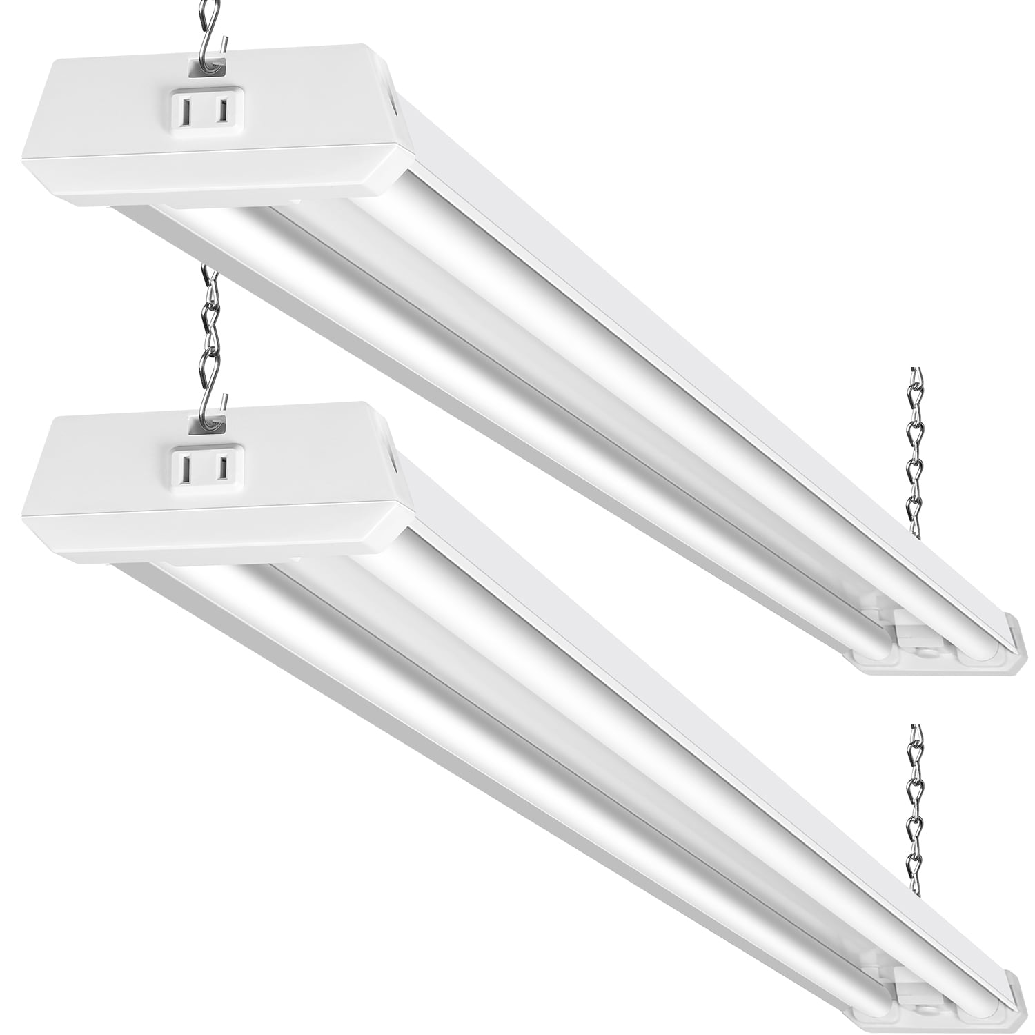 Hykolity Motion Sensor LED Shop Light, 4FT Linkable Utility Shop Lights, 4600lm, 42w, 5000k