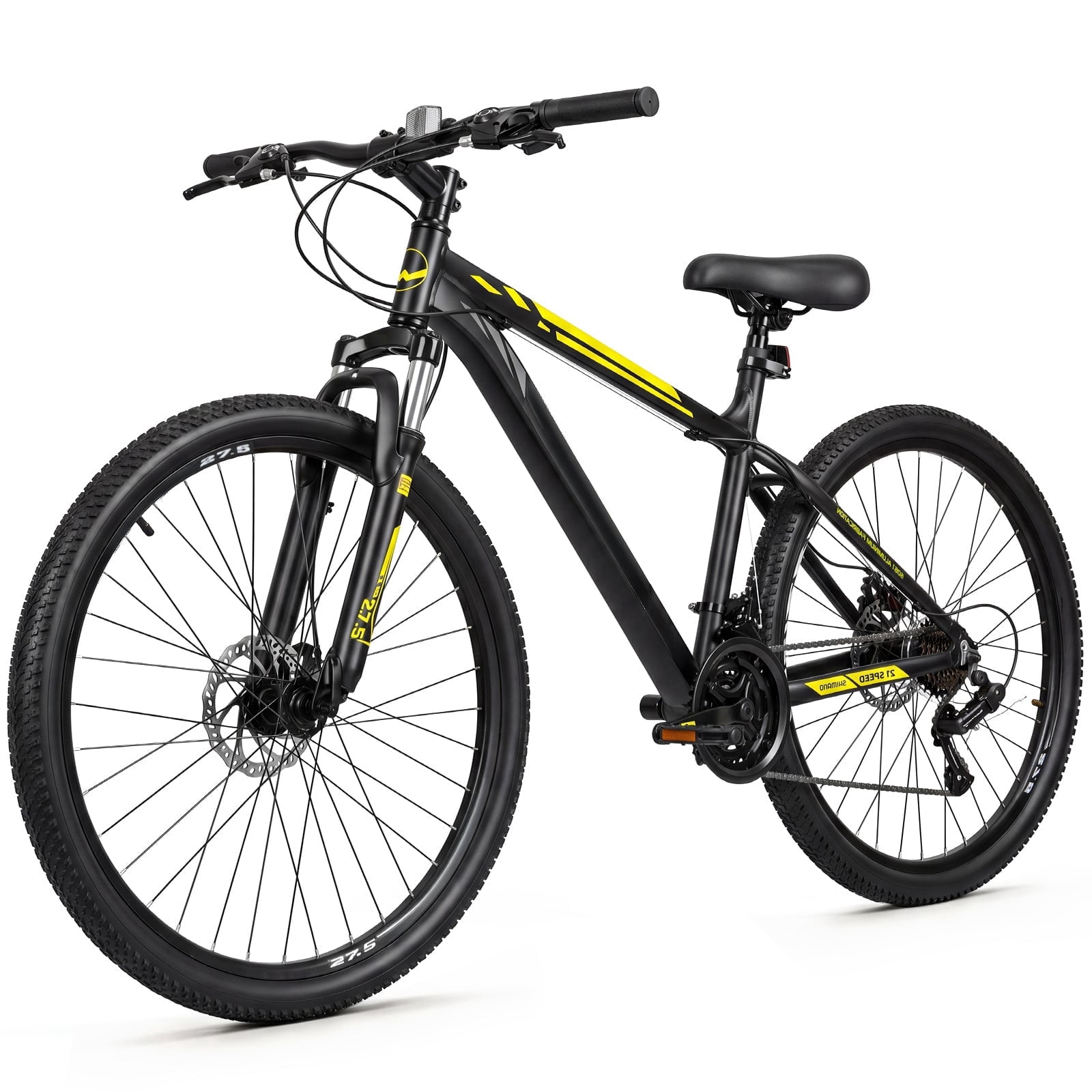 Hykolity Mountain Bike 27.5 Inch MTB Bicycle for Outing Riding 21 Speed ...