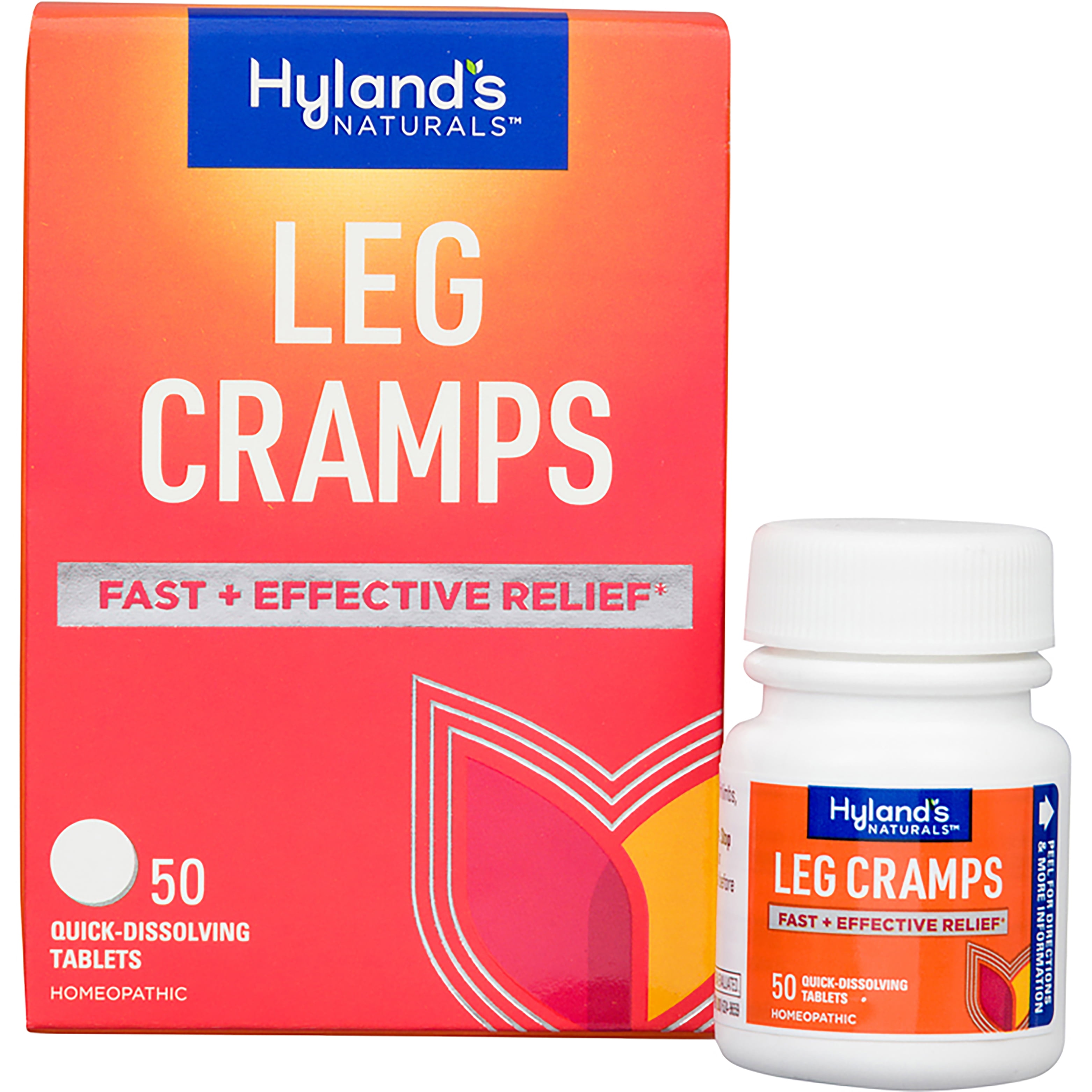 Hyland's Naturals Nighttime Leg Cramp Relief Medicine Tablets, Natural ...