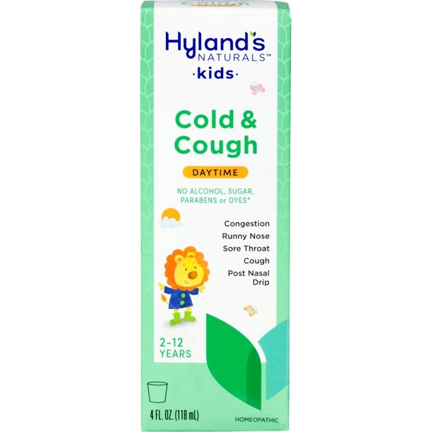 Hyland's Kids Cold & Cough, Ages 212, Daytime, 4 fl oz Walmart