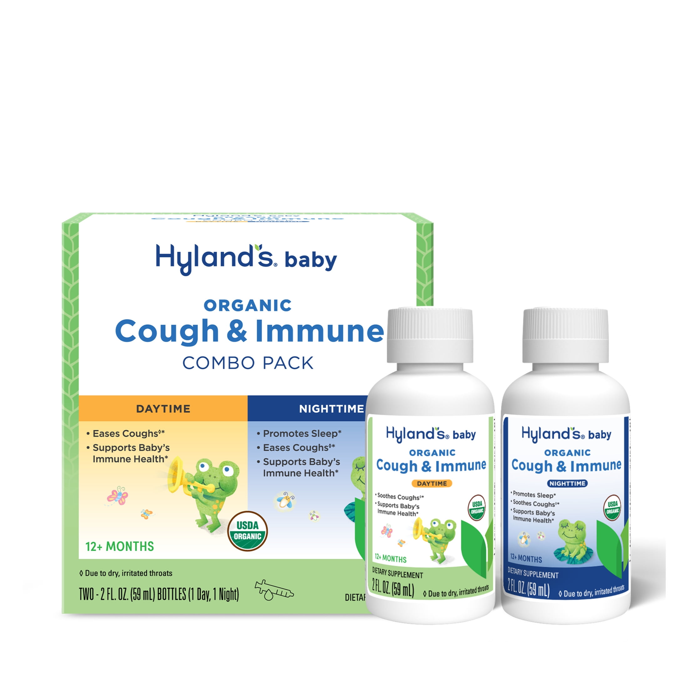 Hyland's Organic Baby Cough Immune Syrup, Natural Cold Medicine