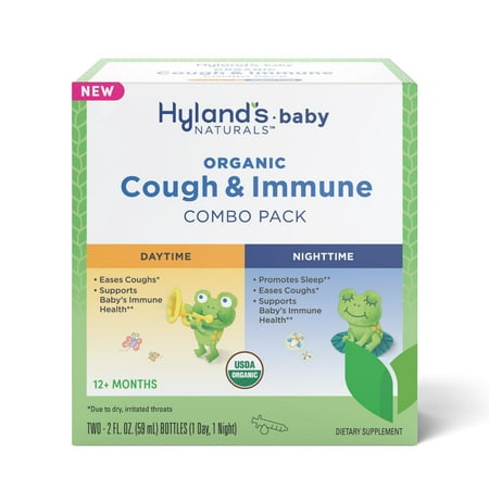 Hyland's Baby Organic Cough & Immune Combo Pack