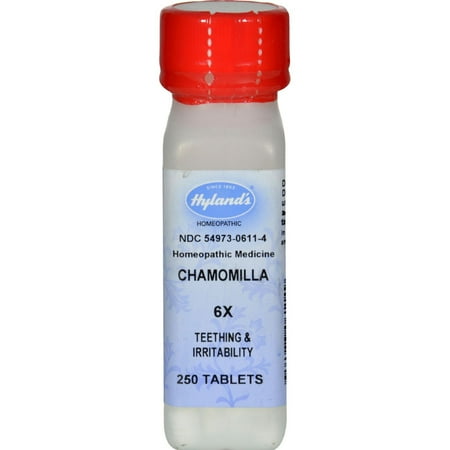 Hylands Chamomilla 6x, 250 Ct