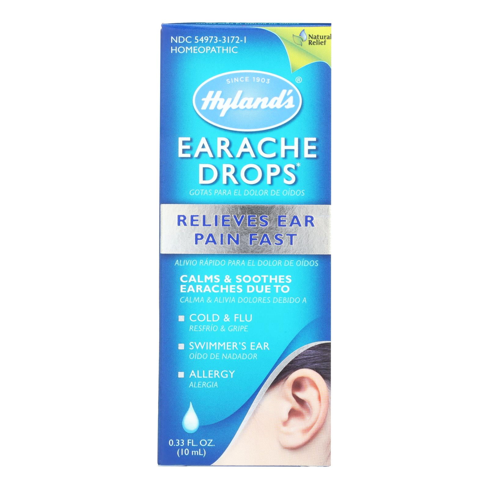Hyland's Earache Drops 0.33 Fl Oz