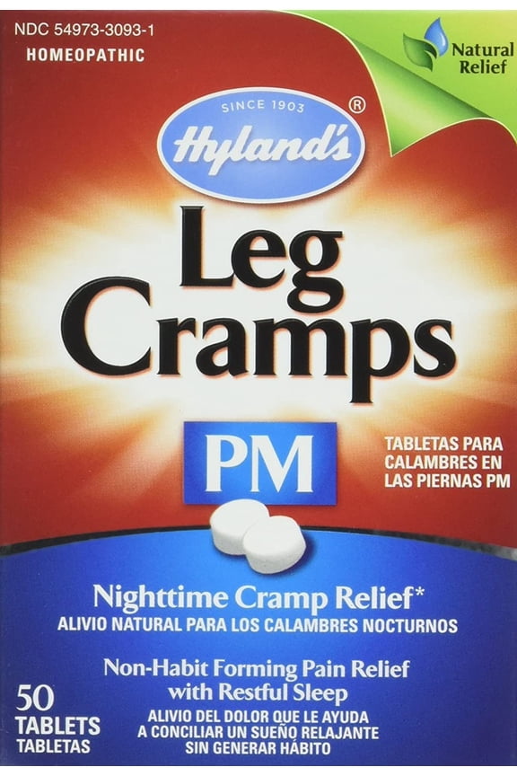 Homeopathic Leg Cramps PM 50 Tablets