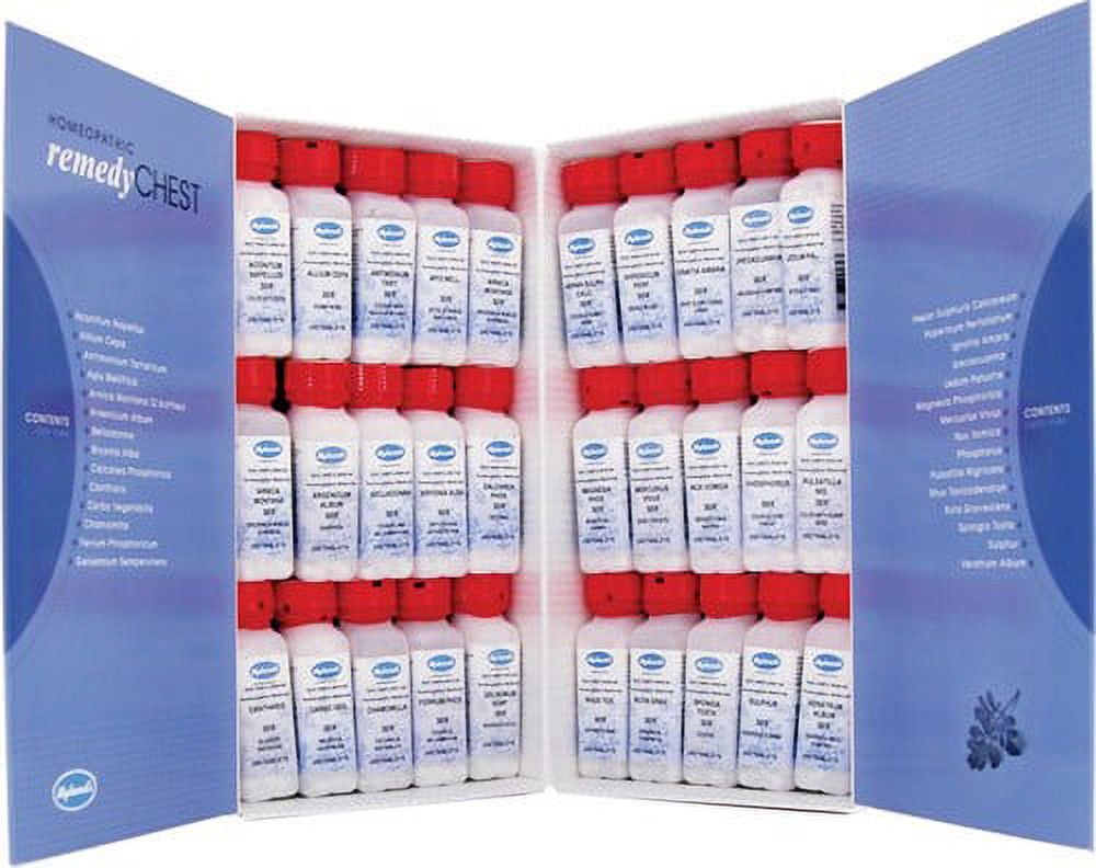 Hyland's Homeopathic Remedy Chest, Variety of Homeopathic Remedies in 30X Potency, 30 Count