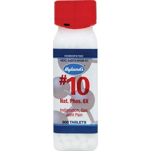 Hyland's Indigestion, Gas, Joint Pain, Natrum Phosphoricum 6X Tablets
