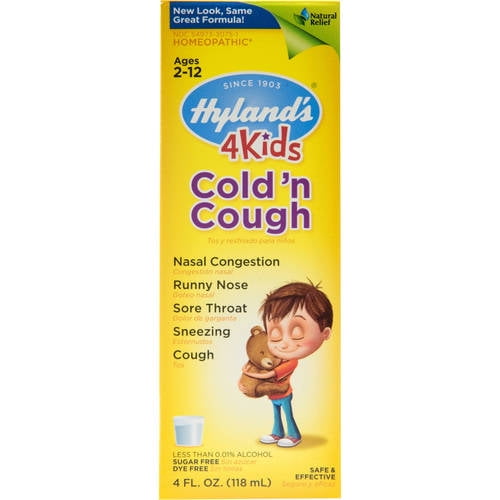 Hyland's Naturals Hyland's Kids Cold & Cough, Ages 2-12, Daytime, 4 fl oz