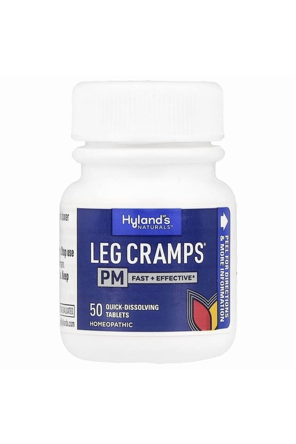 Leg Cramps PM Homeopathic Night time Relief 50 Tablets