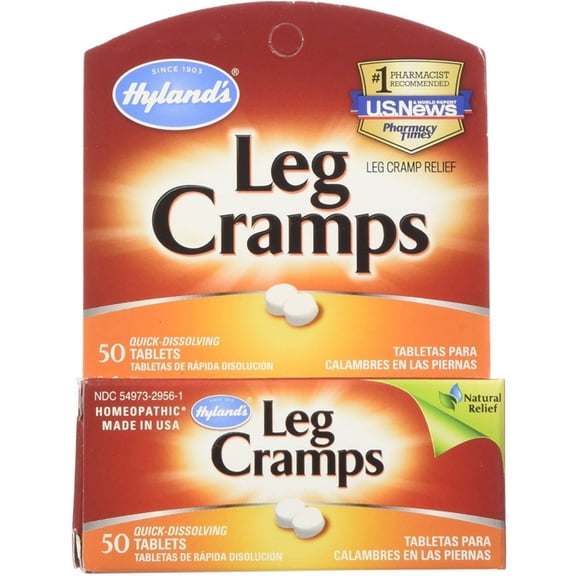 Hyland's Leg Cramps Quick Dissolving Tablets 50 ea (Pack of 4)