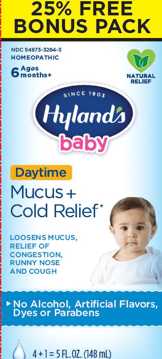 Hyland's Naturals Baby Mucus + Cold Relief Bonus Pack, 5oz