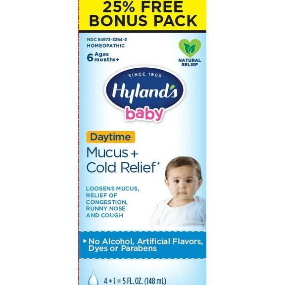 Hyland's Naturals Baby Mucus + Cold Relief Bonus Pack, 5oz