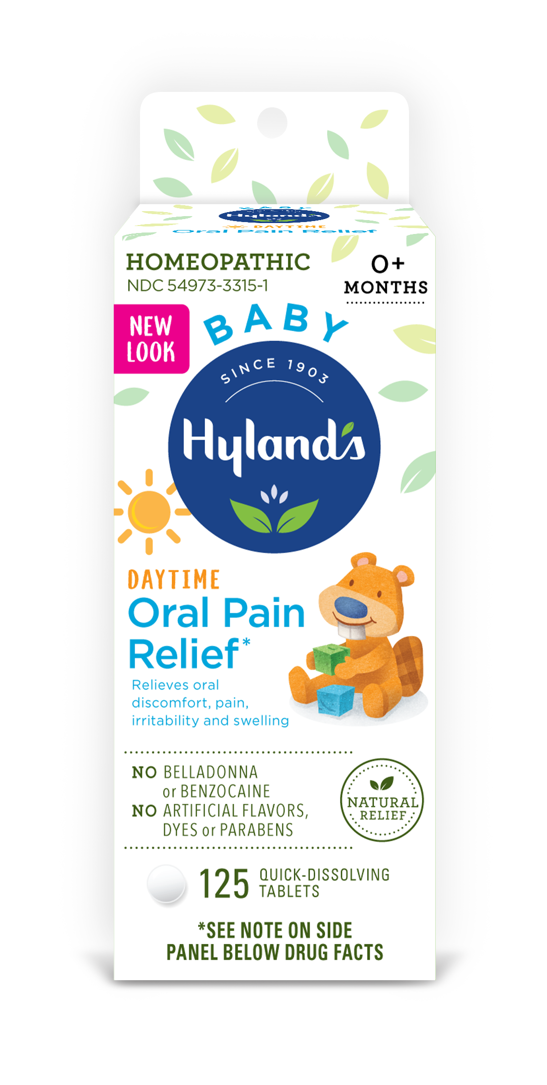 Baby Orajel Naturals Homeopathic MultiSymptom Teething Pain Relief 135