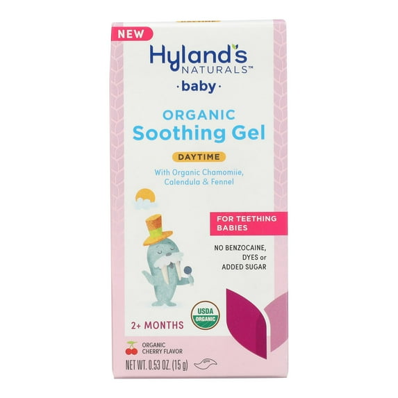 Hyland's Naturals Baby Organic Soothing Gel Daytime, 0.53 Oz