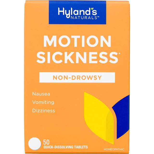 Hyland s Naturals Motion Sickness, Nausea Relief Tablets, All Natural