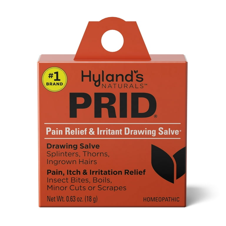 Smile's PRID Drawing Salve Natural Homeopathic Relief of Topical Pain and  Irritation 18 Grams